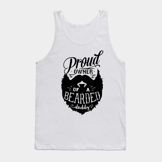 Bearded Daddy Tank Top by wolulas